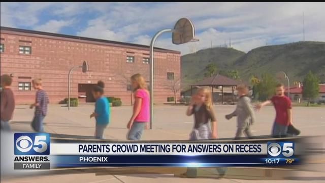 Phoenix parents demand more recess in school