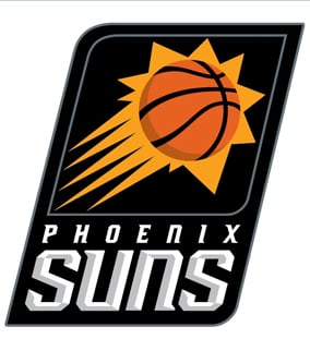 The Suns' primary logo. (Source: Phoenix Suns)