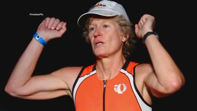 Retired Mesa police officer Audrey Glemba collects worker's compensation checks while she participates in grueling athletic events. (Source: FinisherPix) Retired Mesa police officer Audrey Glemba collects worker's compensation checks while she participates in grueling athletic events. (Source: FinisherPix)