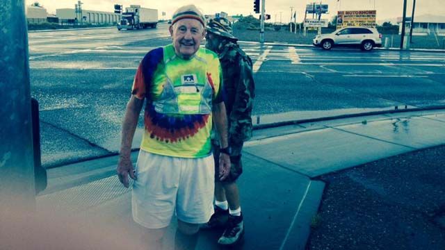 He began his mission on Oct. 7 near San Diego. (Source: Facebook)