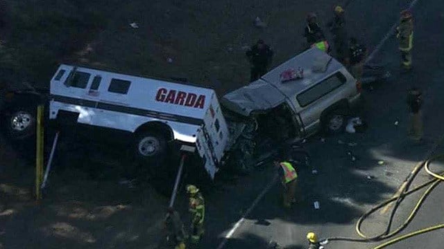 Critical After Armored Truck Pickup Crash In Laveen Village Tv Cbs