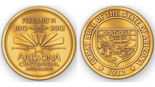 AZ's centennial medallion available online - Arizona's Family