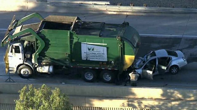 Victim ID'd in fatal crash with trash truck on Loop 101 ramp - 3TV | CBS 5